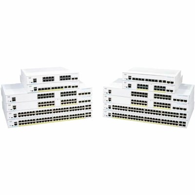 CBS250 SMART 48-PORT GE, POE, 4X10G SFP+ REMANUFACTURED