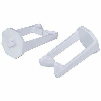 Ortronics Q-Series Cable Retention Ring Kit - Pkg Of 4 - White