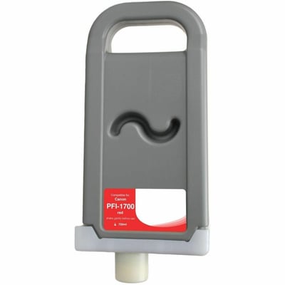 WF Non-OEM New Red Wide Format Ink Cartridge for Canon PFI-1700 (0783C001AA)