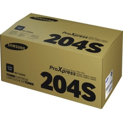 Samsung MLT-D204S High Yield Laser Toner Cartridge MLT-D204S (MLT-D204S/XAA) - Black Pack
