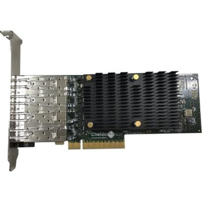 Chelsio High Performance, Quad Port 10GbE Unified Wire Adapter