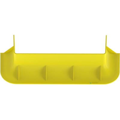 Panduit FiberRunner Bend Radius Control Trumpet, 12x4, Yellow