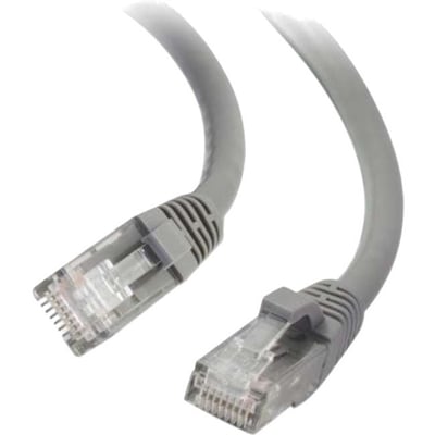 Quiktron 5ft Value Series Cat.6 Booted Patch Cord - Gray