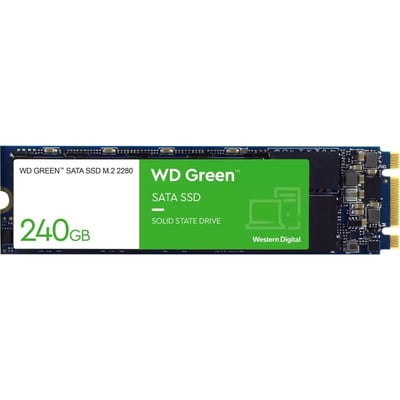 Western Digital Green WDS240G2G0B 240 GB Solid State Drive - M.2 2280 Internal - SATA (SATA/600)