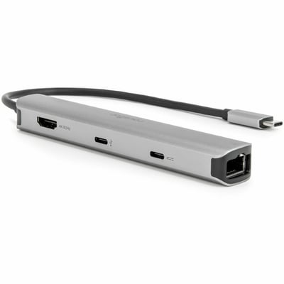 USB-C MULTIPORT ADAPTER SLIM USB TYPE-C 6-IN-1 4K DP 1.4
