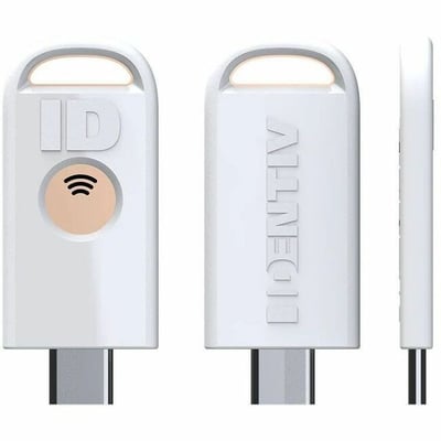 IDENTIV UTRUST FIDO2 NFC TYPE C SECURITY KEY RETAIL PACKAGE