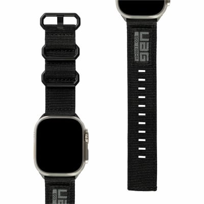 Apple Nato Eco Strap for Apple Watch / Nato Eco Strap for Apple Watch Ultra 3, Ultra 2, & Ultra - Graphite/Black