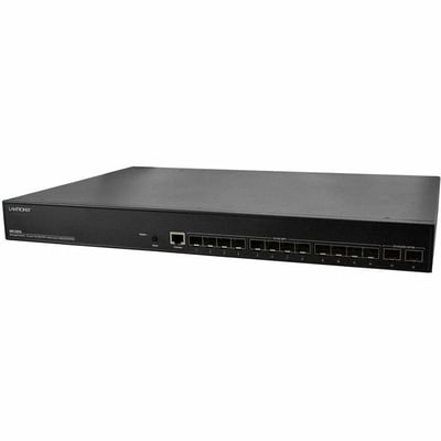 MANAGED FIBER SWITCH 12-PORT 1G/10G SFP+ (2) PORT 10G/25G SFP28