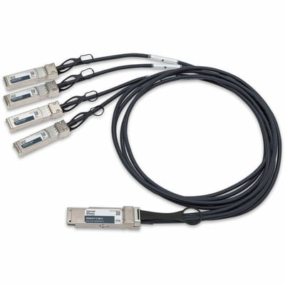 Approved Networks 40GBASE, QSFP+ To 4X SFP+ Passive Copper Cable Assembly