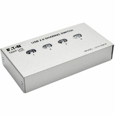 Tripp Lite by Eaton 4-Port USB 2.0 Hi-Speed Printer / Peripheral Sharing Switch