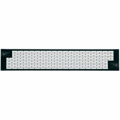 Middle Atlantic Forward Series 2RU Tool-Less Vented Rack Panel - Perforated with 74% Open Area - Flanged