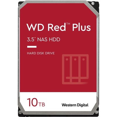 WD 10TB WD RED PLUS NAS INTERNAL HDD HDD 5400 RPM SATA 6