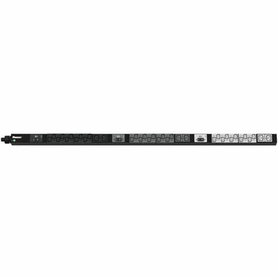 BASIC PDU 63AMP(30)C13(6)C19 I 600 X 42RU BLACK