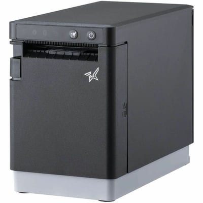 STAR MICRONICS, MCL21CI BK US, MC-LABEL2, LABEL AND LINERELESS LABEL PRINTER, ADJUSTABLE LABEL WITH