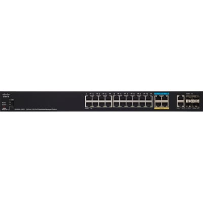 CISCOSG350X-24PD 24-PRT2.5GPOESTCKBLMNGDSWITCHREMANUFACTURED