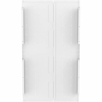 Panduit FlexFusion Day 2 Side Panel, 48RU x 1200mm, White