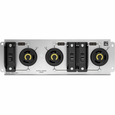 APC by Schneider Electric Backplate Kit with 3x NEMA L5-20R Outlets for Smart-UPS Modular Ultra