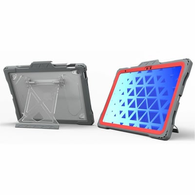 SHIELD EXTREME-X2 FOR IPAD 10 10.9 (2022) (RED BEZEL-GRAY CASE)