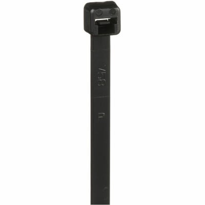 CABLE TIE BLACKUV NYLON 6121