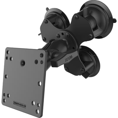 RAM Mounts Twist-Lock Vehicle Mount for Suction Cup