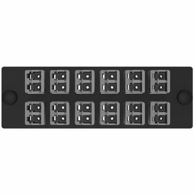 Panduit Opticom Keyed K-Intl Gray FAP, OM4, 12 LC Duplex