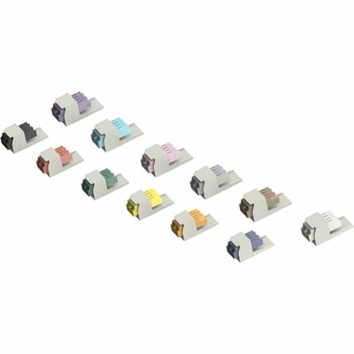 Panduit Mini-Com LC Duplex Non-Keyed Fiber Adapter Module