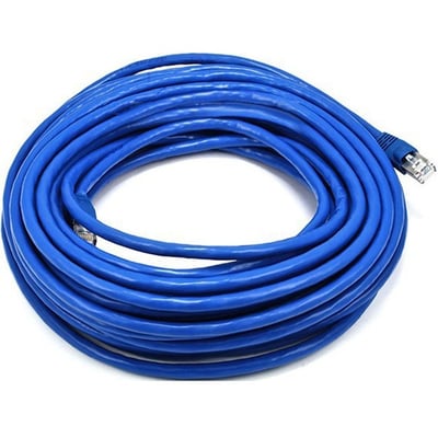 CAT6A   PATCH CABLE_ 50FT BLUE