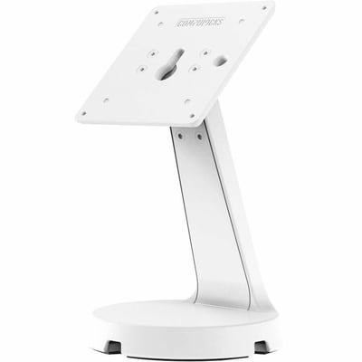 VESA MAST COUNTER STAND - WHITE