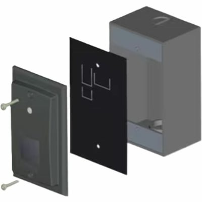 RF IDeas Surface Mount for RFID Reader - Black
