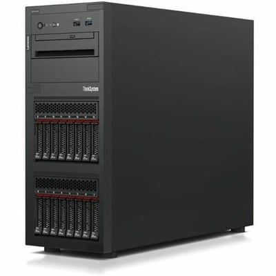 Lenovo ThinkSystem ST250 V3 7DCEA02CNA Tower Server - 1 x Intel Xeon E-2488 3.20 GHz - 16 GB RAM - Serial ATA/600 Controller