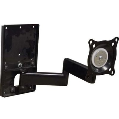 DUAL ARM STEEL STUD, BLACK