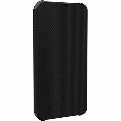 Urban Armor Gear Metropolis Rugged Carrying Case (Folio) Apple iPhone 13 Pro Max Smartphone - Kevlar Black