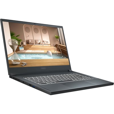 MSI Creator 15 A10SET-052 15.6" Touchscreen Notebook - Full HD - 1920 x 1080 - Intel Core i7 10th Gen i7-10875H 2.30 GHz - 16 GB Total RAM - 1 TB SSD - Space Gray with Silver Diamond Cut