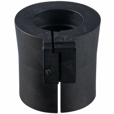 Panduit Cable Entry Grommet, Single, Medium, 0.59"-0.63" , Black TPE, 4 PC