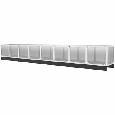 RAPIDPOD AISLE CONTAINMENT SYST EM KIT - 42INH X 42INW X 384INL (32