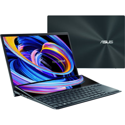 Asus ZenBook Duo 14 UX482 UX482EGR-XB74T 14" Notebook - Full HD - Intel Core i7 11th Gen i7-1195G7 - 16 GB - 1 TB SSD - Celestial Blue