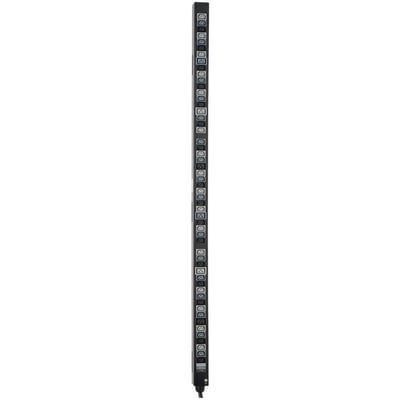 Tripp Lite by Eaton 8.6/12.6kW 3-Phase Vertical PDU Strip, 208V Outlets (42 C13 & 12 C19), 0U Rack-Mount, Accessory for Select ATS PDUs