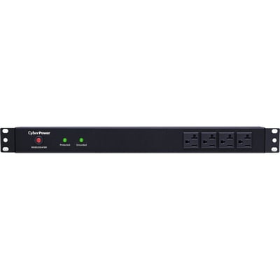 CyberPower RKBS20S4F8R Rackbar 12 - Outlet Surge Protector with 1800 J Surge Suppression