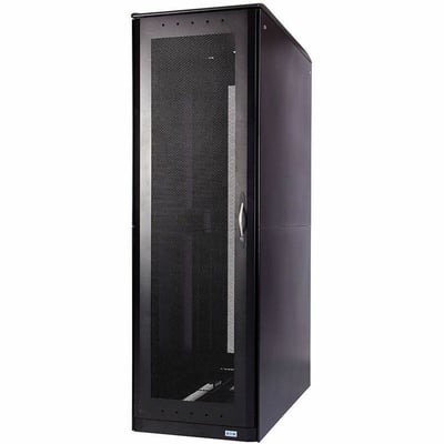 36UX24WX40D-PERF DOORS SOLID SIDES/TOP CASTERS