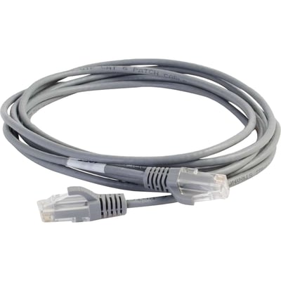 10FT/3M CAT6 UTP 28AWG GRAY