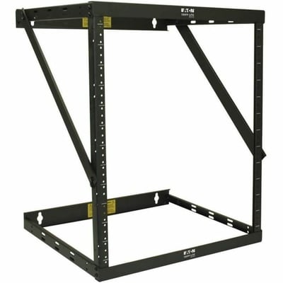 Tripp Lite by Eaton SmartRack 8U/12U/22U Expandable Flat-Pack Low-Profile Switch-Depth Wall-Mount 2-Post Open Frame Rack