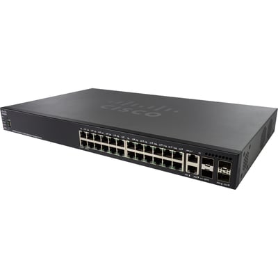 CISCO SG550X-24 24-PORT GIGABITSTACKABLESWITCHREMANUFACTURED