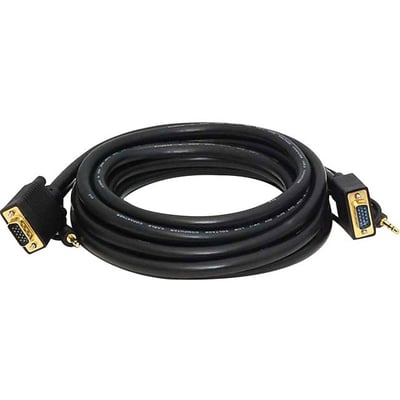 SUPER VGA HD15 M/M W/ STEREO AUDIO 15FT