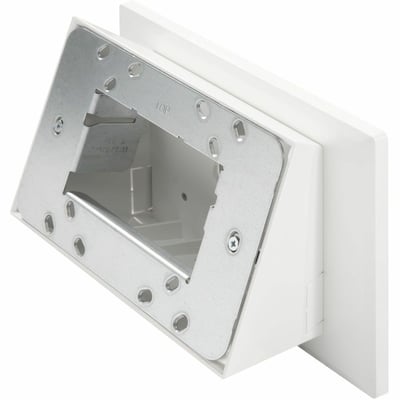 MULTISURFACE MOUNT KIT FOR TSW-770 AND TSW-1070 SERIES, ANGLED, WHITE SMOOTH