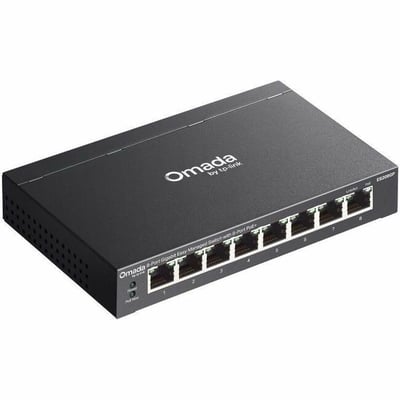 OMADA 8-PORT POE+ SWITCH 8G POE+ 64W FANLESS DESKTOP SWITCH