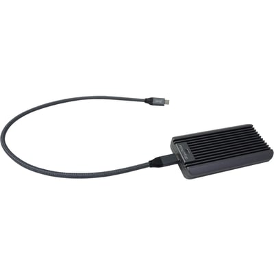 HighPoint RocketMate 110 RM110 Drive Enclosure PCI Express NVMe, M.2 - USB 3.2 (Gen 2) Type C Host Interface Portable