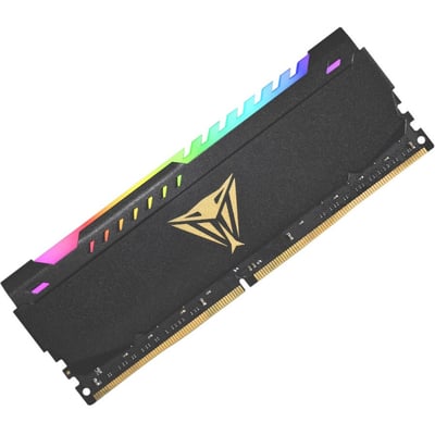 PATRIOT V4S RGB 8GB 3600MT/S CL20 VIPER STEEL RGB BLACK HS SNGL