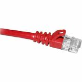 ENET Cat6a Red 15 Foot Patch Cable with Snagless Molded Boot (UTP) High-Quality Network Patch Cable RJ45 to RJ45 - 15Ft