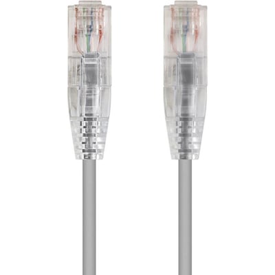 MONOPRICE SLIMRUN CAT6 ETHERNET PATCH CABLE_ SNAGLESS RJ45_ STRANDED_ 550MHZ_ UT