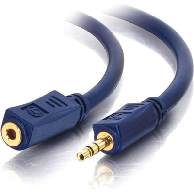 3FT 3.5MM M/F STEREO AUDIO EXTENSION CABLE VELOCITY